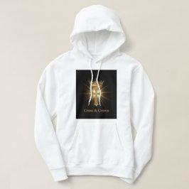 Jesus ist König Goldkrone Christlicher Pullover fü