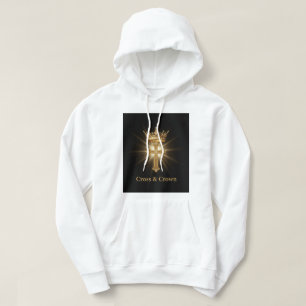 Jesus ist König Goldkrone Christlicher Pullover fü