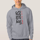 Jesus ist König Hoodie (Vorderseite)