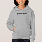 Jesus ist König Hoodie (Vorderseite)