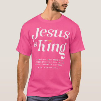 Jesus ist König Johannes 146 Jesus Christlich T-Shirt