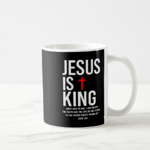 Jesus ist König Johannes 14_6 Kostüm Jesus Christl Kaffeetasse
