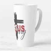 Jesus ist König Milchtasse (Rechte Ecke)