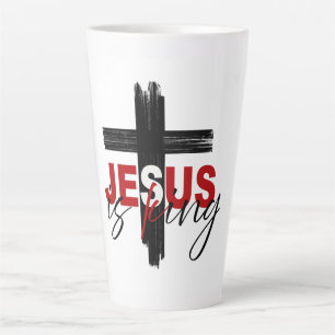Jesus ist König Milchtasse