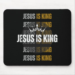 Jesus ist König - Mousepad