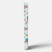 Jesus ist König - Nahtloses Muster drucken Case-Mate iPhone Hülle (Rückseite / Links)