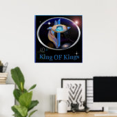 Jesus ist König-Poster Poster (Heimbüro)