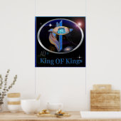 Jesus ist König-Poster Poster (Küche)