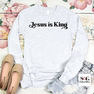 Jesus ist König Sweatshirt