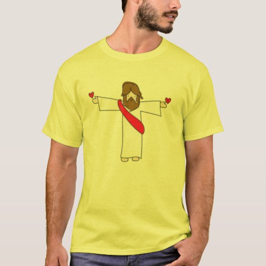 Jesus ist König T-Shirt (Vorderseite)