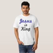 Jesus ist König T-Shirt (Vorne ganz)