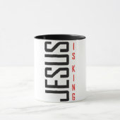 Jesus ist König Tasse (Zentrum)