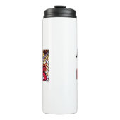 Jesus ist König Thermosbecher (Vorderseite)