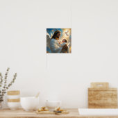 Jesus ist Kunst Poster (Küche)