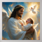 Jesus ist Kunst Poster (Vorne)