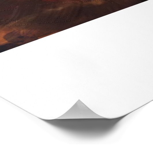 Jesus ist lebendig poster (Ecke)