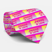 Jesus ist Liebe Krawatte (Gerollt)