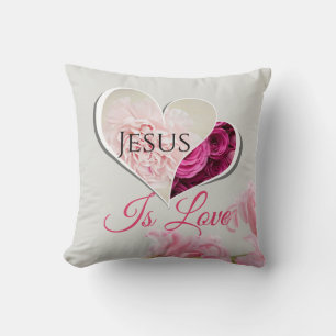 Jesus ist Liebe Pillow Kissen