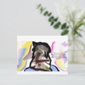 Jesus ist Liebe Postkarte (Stehend Vorderseite)