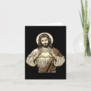 Jesus ist Liebe T-Shirt Jesus Liebe Sie Ostern Wei Karte