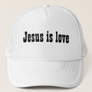 Jesus ist Liebe Truckerkappe