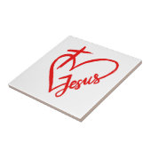 Jesus ist Liebe und Leben Fliese (Seite)