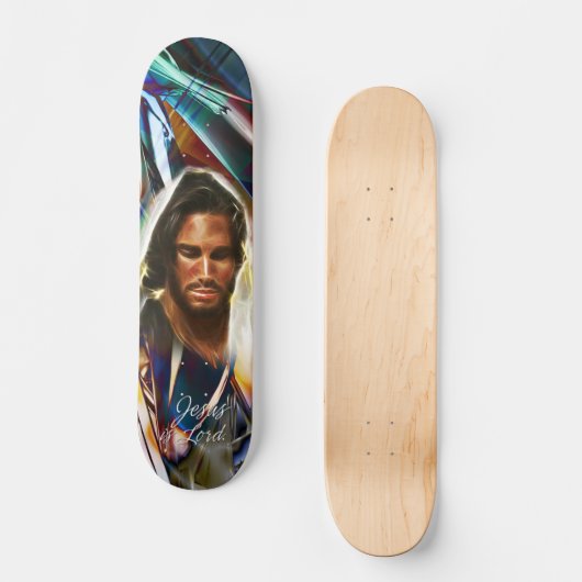 Jesus ist Lord 1 Skateboard (Vorderseite)