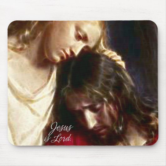 Jesus ist Lord 1A Mousepad (Vorne)