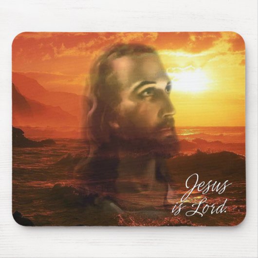 Jesus ist Lord A4 Mousepad (Vorne)