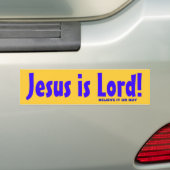 Jesus ist Lord! Autoaufkleber (Auf Auto)