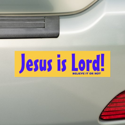 Jesus ist Lord! Autoaufkleber (Auf Auto)