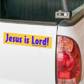 Jesus ist Lord! Autoaufkleber (Auf Lkw)