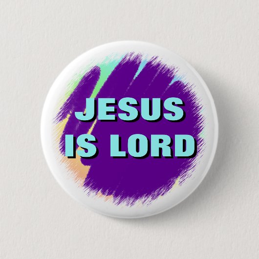 Jesus ist Lord Button (Vorderseite)