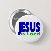 Jesus ist Lord Button (Vorne & Hinten)