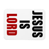 JESUS ist Lord - Christlicher Glaube Magnet (Horizontal)