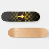 Jesus ist Lord Cross Skateboard (Horizontal)