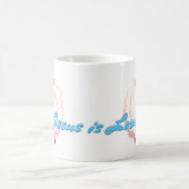 Jesus ist Lord - Fluffy Sheep Kaffeetasse (Mittel)