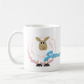 Jesus ist Lord - Fluffy Sheep Kaffeetasse (Links)