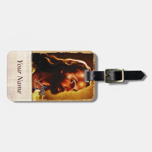 Jesus ist Lord Gepäckanhänger (Vorderseite horizontal)