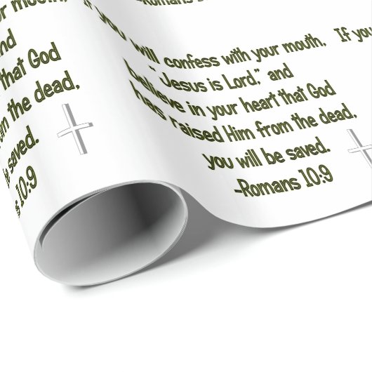 Jesus ist Lord Geschenkpapier (Rolleneckpunkt)