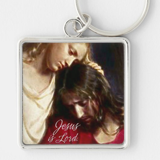 Jesus ist Lord Keychains Schlüsselanhänger (Vorne)