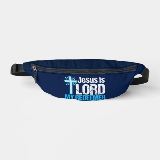 Jesus ist Lord My Redeemer Christliche Cross Churc Bauchtasche (Vorderseite)