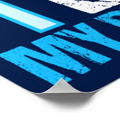 Jesus ist Lord My Redeemer Christliche Cross Churc Poster (Ecke)