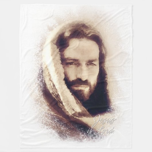 Jesus ist Lord Options Fleece Blanket (Vorderseite)