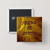JESUS IST LORD!! … RELIGIÖSE KNÖPFE BUTTON (Vorne & Hinten)