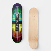 Jesus ist Lord Sword Cross Skateboard (Vorderseite)