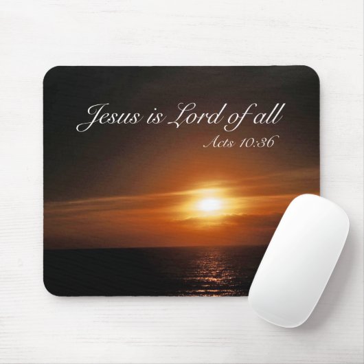 Jesus ist Lord von allen Mousepad (Mit Mouse)