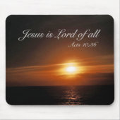Jesus ist Lord von allen Mousepad (Vorne)