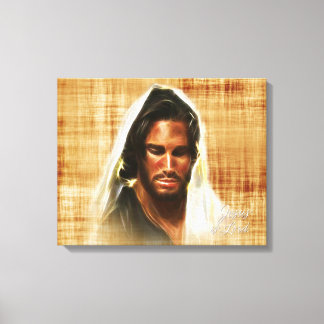 Jesus ist Lord Wrapped Canvas Leinwanddruck