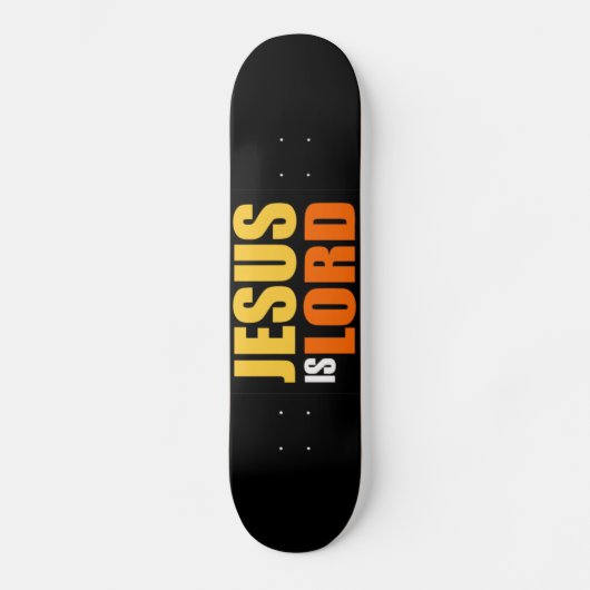 Jesus ist Lord YOB Skateboard (Vorderseite)